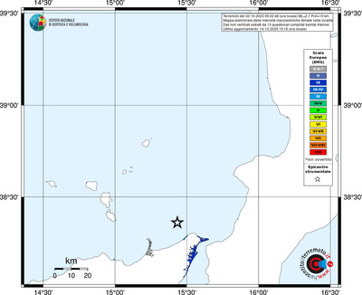 Mappa EMS - territori località