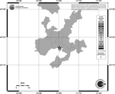 Mappa MCS - territori comuni
