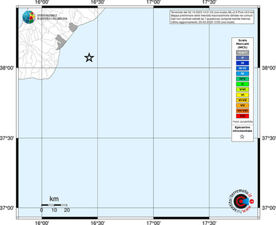 Mappa MCS - territori comunali