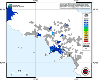 Mappa EMS - territori comuni