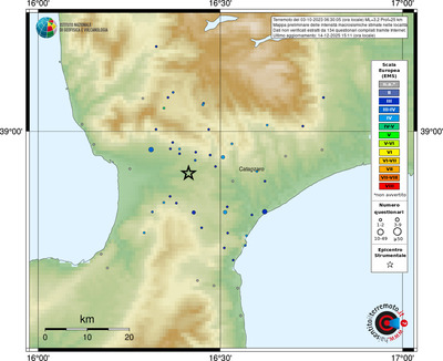 Mappa EMS - località
