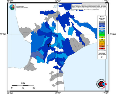Mappa MCS - territori comuni