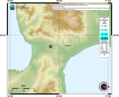 Mappa comuni con almeno 3 questionari