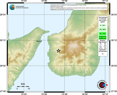 Mappa comuni con almeno 3 questionari