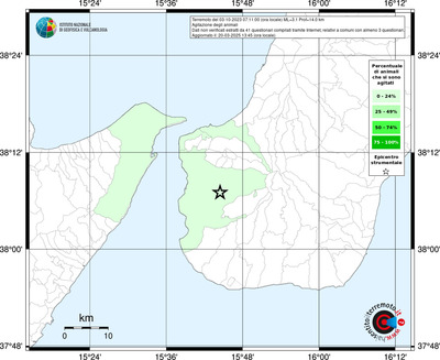 Mappa territorio comunale con almeno 3 questionari
