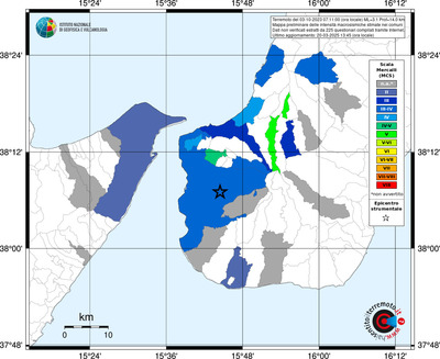 Mappa MCS - territori comunali