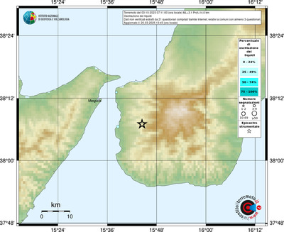 Mappa comuni con almeno 3 questionari
