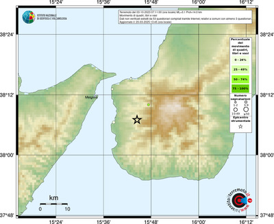 Mappa comuni con almeno 3 questionari
