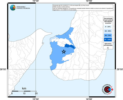 Mappa territorio comunale con almeno 3 questionari