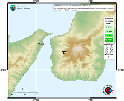 Mappa comuni con almeno 3 questionari