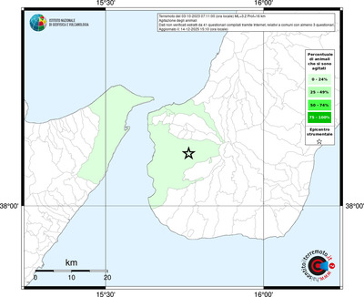 Mappa territorio comunale con almeno 3 questionari