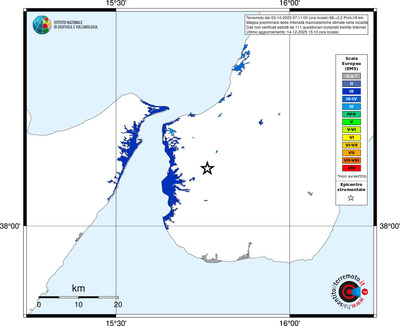 Mappa EMS - territori località
