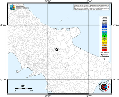 Mappa MCS - territori comunali