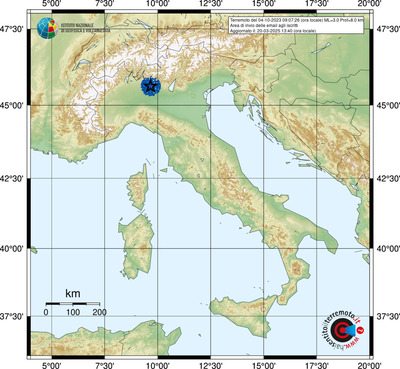 Area di invio delle email agli iscritti