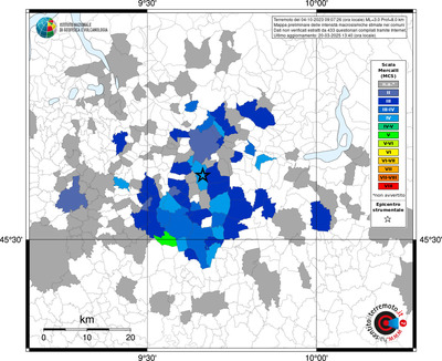 Mappa MCS - territori comunali