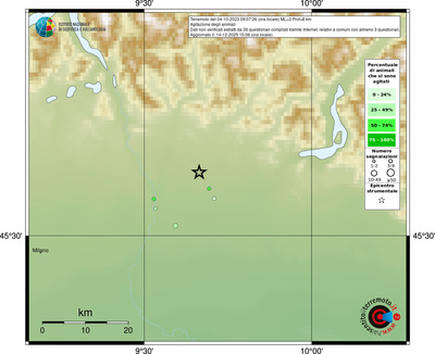 Mappa comuni con almeno 3 questionari