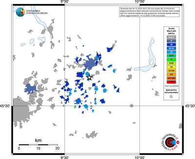 Mappa MCS - territori località