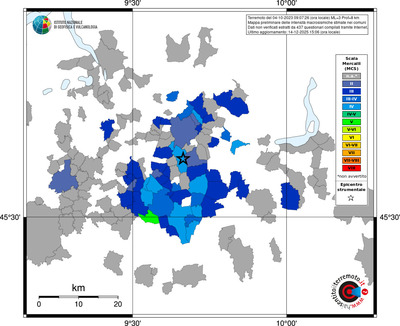 Mappa MCS - territori comuni