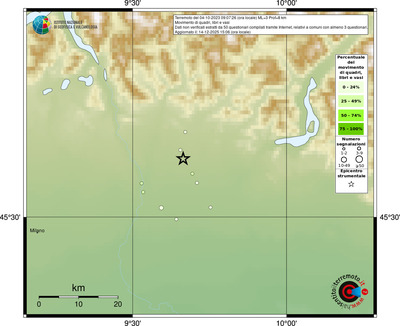 Mappa comuni con almeno 3 questionari