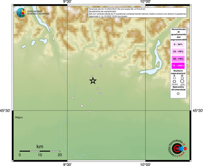Mappa comuni con almeno 3 questionari
