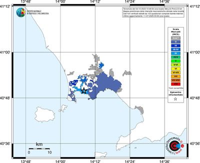 Mappa MCS - territori delle località