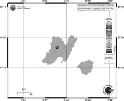 Mappa MCS - territori comuni