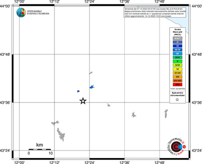 Mappa MCS - territori località