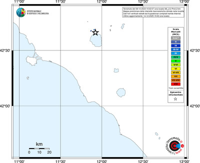 Mappa MCS - territori località