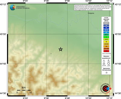 Mappa MCS - località