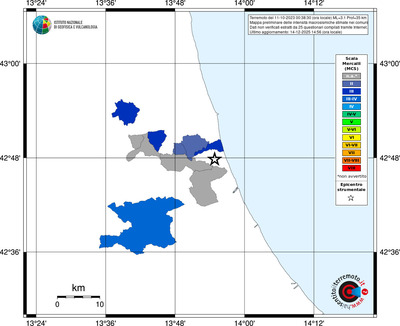 Mappa MCS - territori comuni