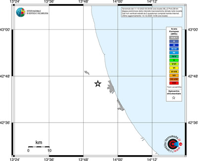 Mappa EMS - territori località