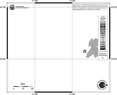 Mappa MCS - territori comuni