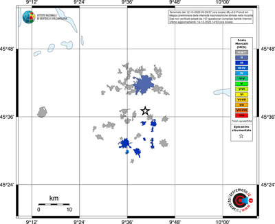 Mappa MCS - territori località