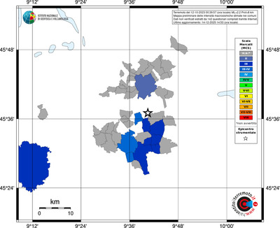 Mappa MCS - territori comuni
