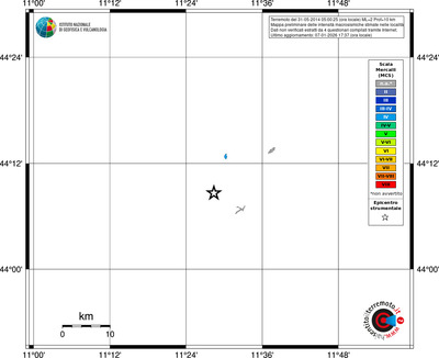 Mappa MCS - territori località