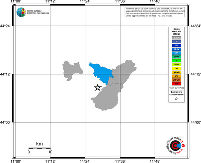 Mappa MCS - territori comuni