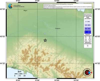 Mappa comuni con almeno 3 questionari