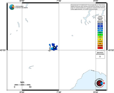 Mappa MCS - territori comuni