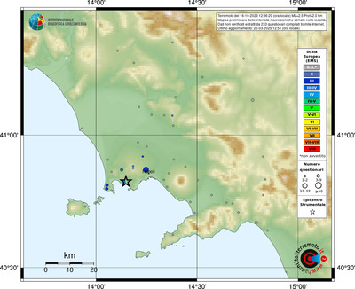 Mappa EMS - località