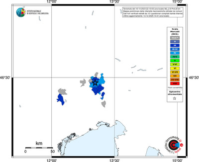 Mappa MCS - territori comuni