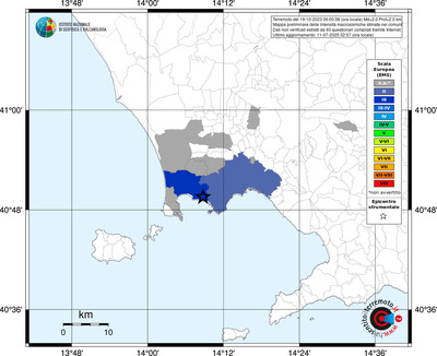 Mappa EMS - territori comunali