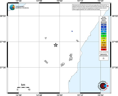 Mappa MCS - territori località