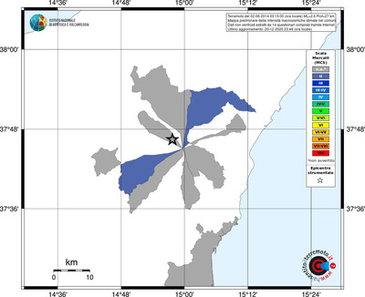 Mappa MCS - territori comuni