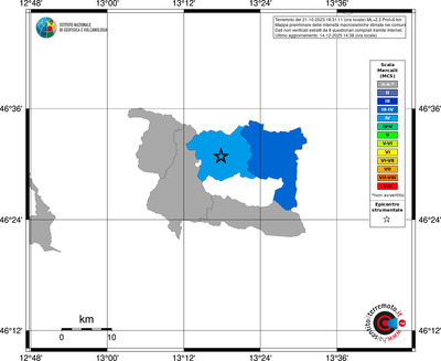 Mappa MCS - territori comuni