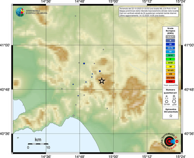 Mappa EMS - località