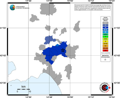 Mappa MCS - territori comuni
