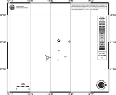 Mappa EMS - territori località