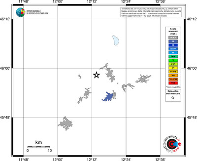 Mappa MCS - territori località