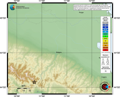 Mappa MCS - località