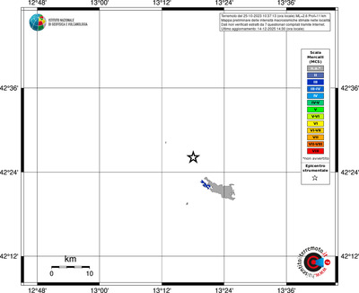 Mappa MCS - territori località